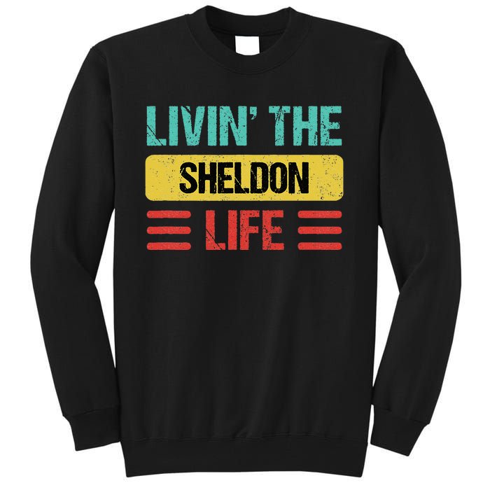 Sheldon Name Tall Sweatshirt