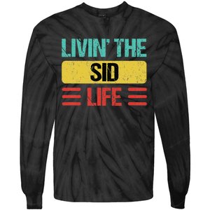 Sid Name Tie-Dye Long Sleeve Shirt