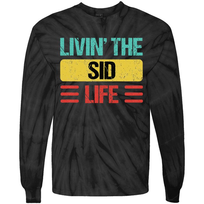 Sid Name Tie-Dye Long Sleeve Shirt