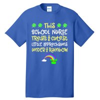 School Nurse St Patrick Day Leprechauns Rainbow Paddy Green Gift Tall T-Shirt