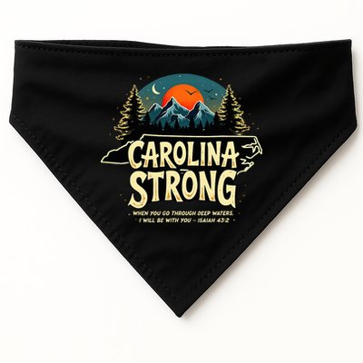 Strong Nc State Carolina Strong Support & Pray For Carolina USA-Made Doggie Bandana