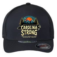 Strong Nc State Carolina Strong Support & Pray For Carolina Flexfit Unipanel Trucker Cap