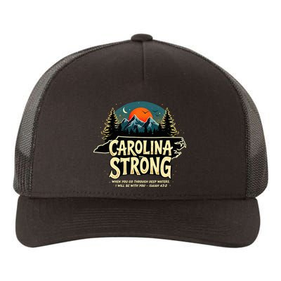 Strong Nc State Carolina Strong Support & Pray For Carolina Yupoong Adult 5-Panel Trucker Hat
