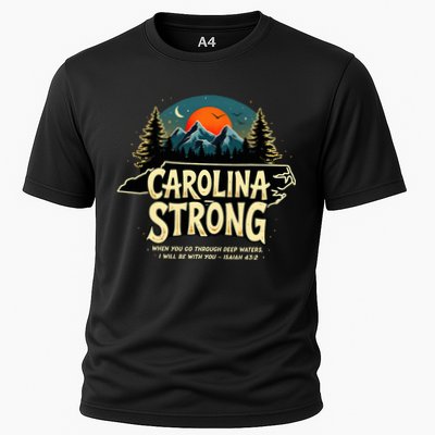 Strong Nc State Carolina Strong Support & Pray For Carolina Performance Shirt