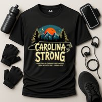 Strong Nc State Carolina Strong Support & Pray For Carolina Performance Shirt