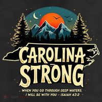 Strong Nc State Carolina Strong Support & Pray For Carolina Beanie