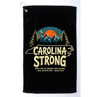 Strong Nc State Carolina Strong Support & Pray For Carolina Golf Towel