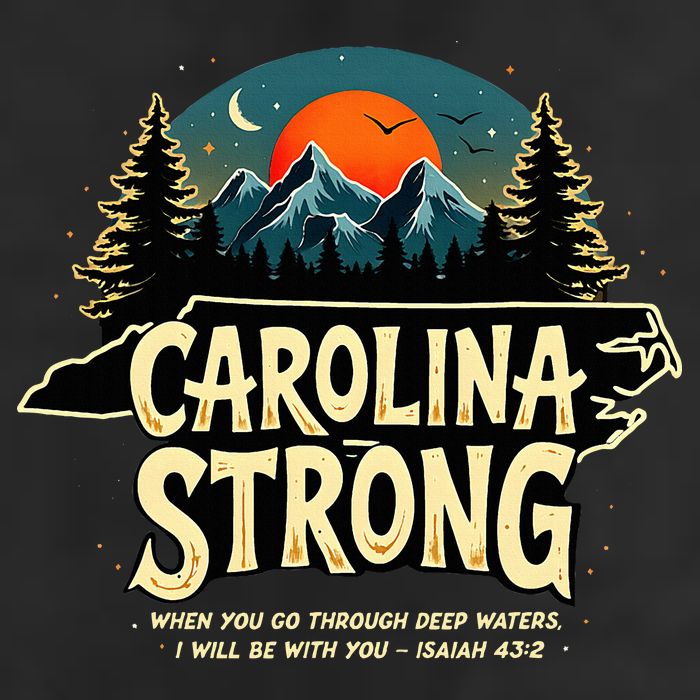 Strong Nc State Carolina Strong Support & Pray For Carolina Golf Towel