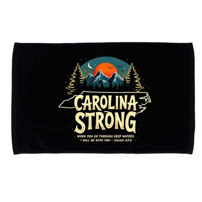 Strong Nc State Carolina Strong Support & Pray For Carolina Microfiber Hand Towel