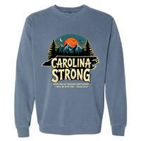 Strong Nc State Carolina Strong Support & Pray For Carolina Garment-Dyed Sweatshirt