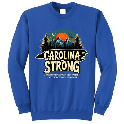 Strong Nc State Carolina Strong Support & Pray For Carolina Sweatshirt