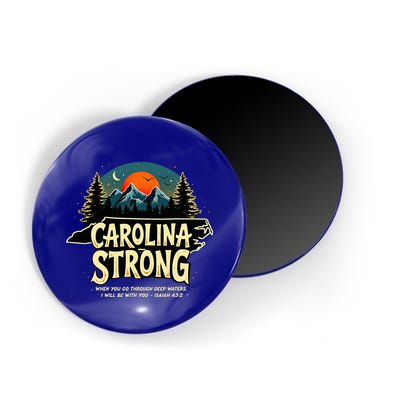 Strong Nc State Carolina Strong Support & Pray For Carolina Magnet