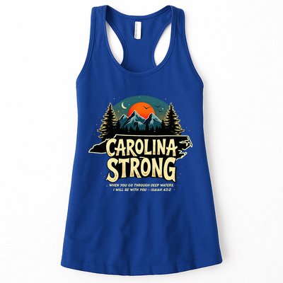 Strong Nc State Carolina Strong Support & Pray For Carolina Womens Tank Top