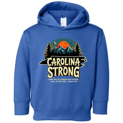 Strong Nc State Carolina Strong Support & Pray For Carolina Toddler Hoodie