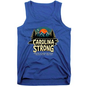 Strong Nc State Carolina Strong Support & Pray For Carolina Tank Top