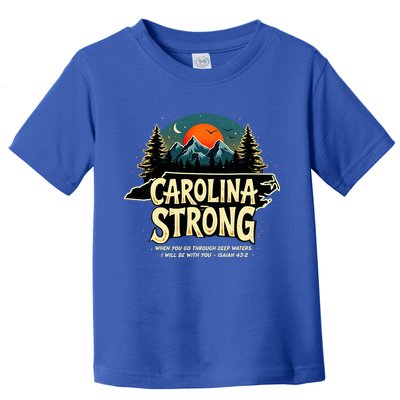 Strong Nc State Carolina Strong Support & Pray For Carolina Toddler T-Shirt