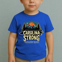 Strong Nc State Carolina Strong Support & Pray For Carolina Toddler T-Shirt