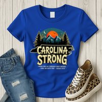 Strong Nc State Carolina Strong Support & Pray For Carolina Womens T-Shirt