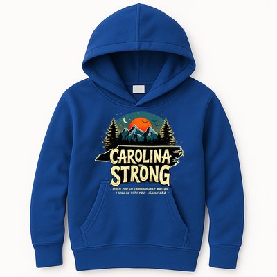 Strong Nc State Carolina Strong Support & Pray For Carolina Kids Hoodie