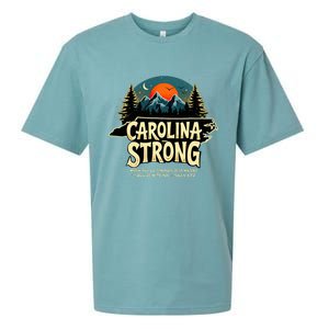 Strong Nc State Carolina Strong Support & Pray For Carolina Sueded Cloud Jersey T-Shirt