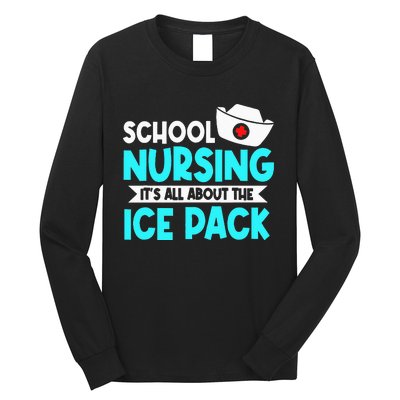 School Nurse Student Nursing Licensed Health Practitioners Long Sleeve Shirt