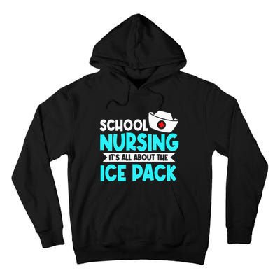 School Nurse Student Nursing Licensed Health Practitioners Tall Hoodie