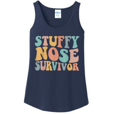 Stuffy Nose Survivor Funny Ladies Essential Tank