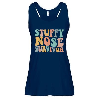 Stuffy Nose Survivor Funny Ladies Essential Flowy Tank