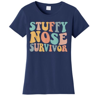 Stuffy Nose Survivor Funny Women's T-Shirt