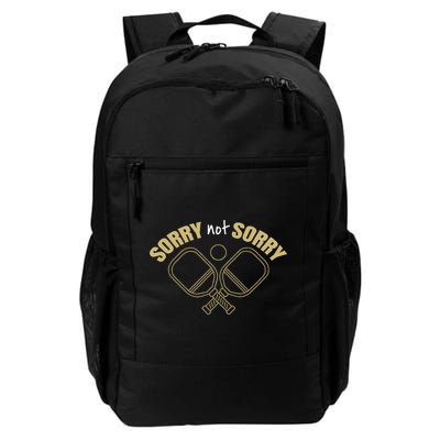 Sorry Not Sorry Pickleball Backpack