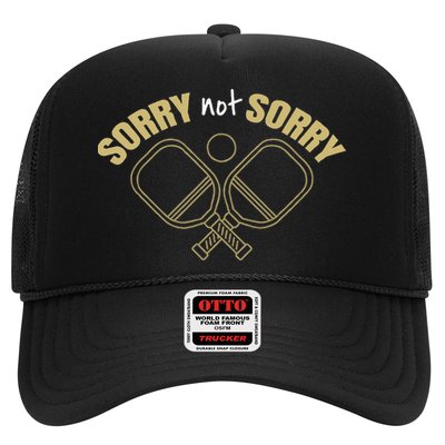 Sorry Not Sorry Pickleball Trucker Hat