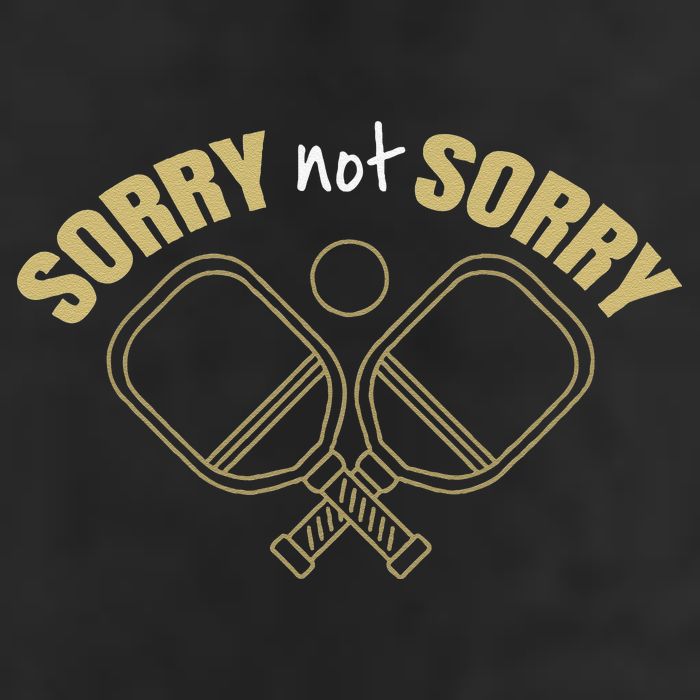 Sorry Not Sorry Pickleball Hat