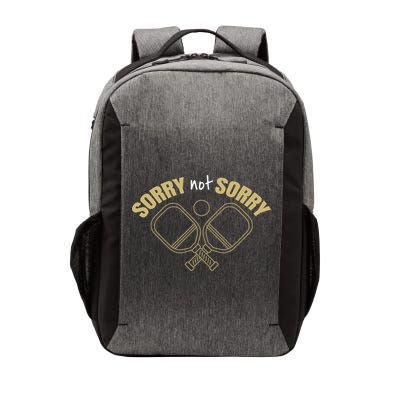 Sorry Not Sorry Pickleball Vector Backpack