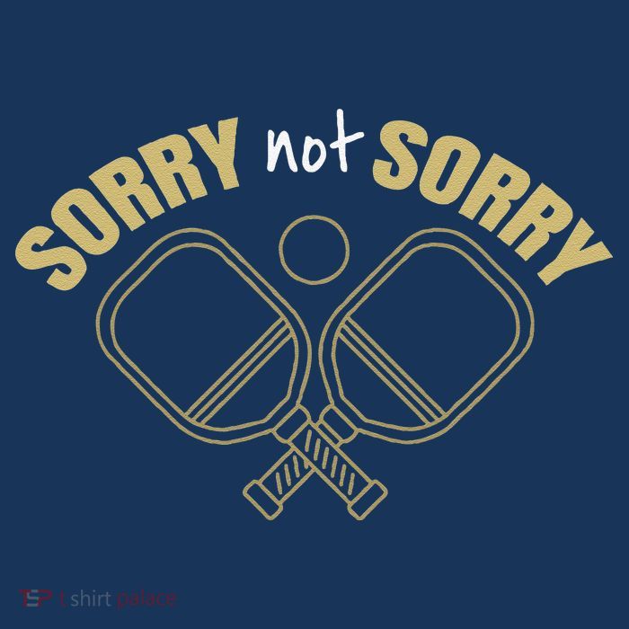 Sorry Not Sorry Pickleball 16 in Basic Backpack