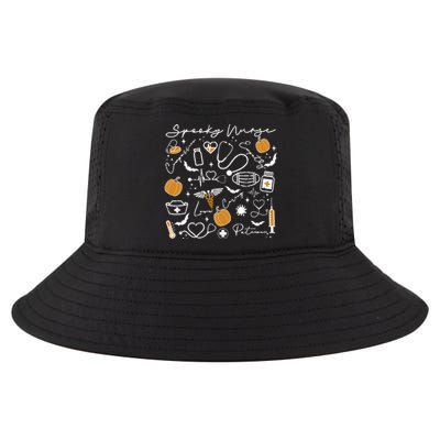 Spooky Nurse Spooky Season Halloween In My Spooky Nurse Era Gift Cool Comfort Performance Bucket Hat