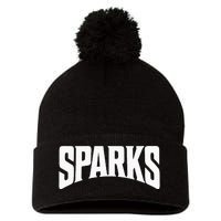 Sparks Nevada Pom Pom 12in Knit Beanie