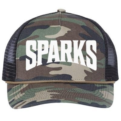 Sparks Nevada Retro Rope Trucker Hat Cap