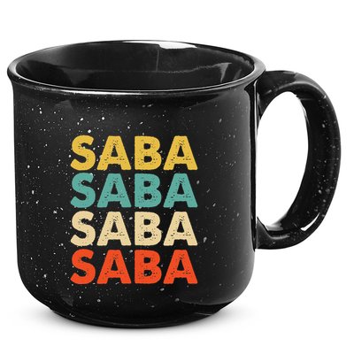 Saba Name 15oz Campfire Ceramic Mug