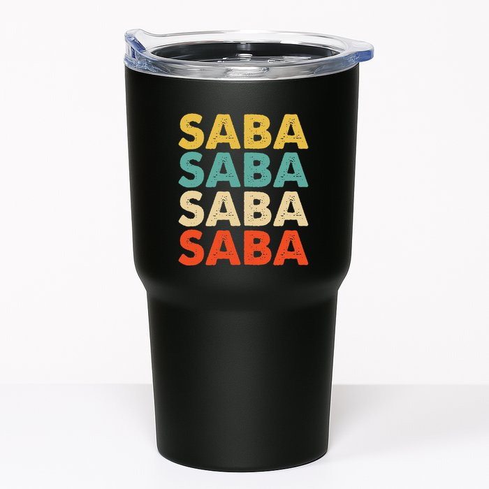 Saba Name Tumbler