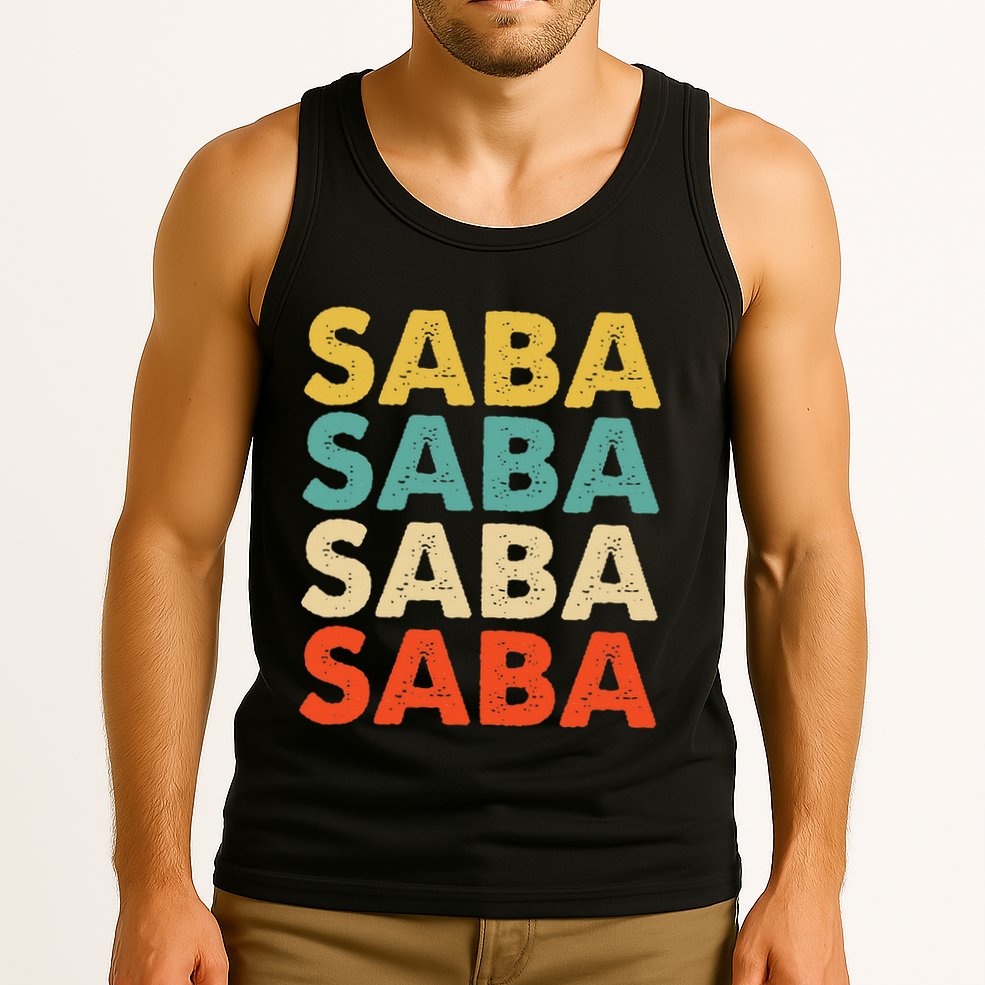 Saba Name Tank Top