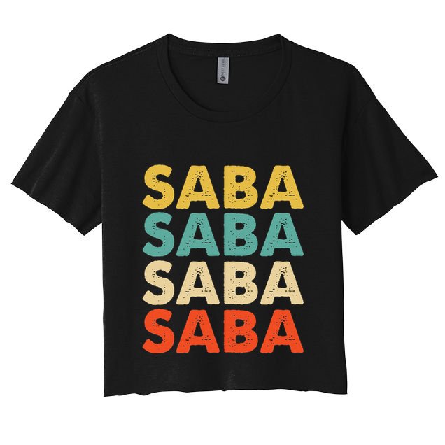 Saba Name Crop Top