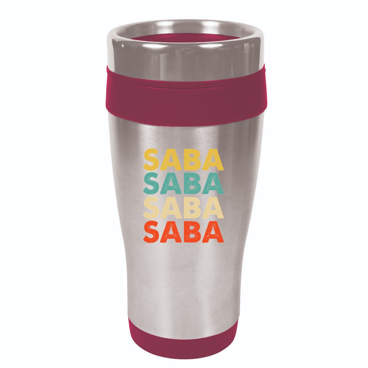 Saba Name 16oz Travel Tumbler