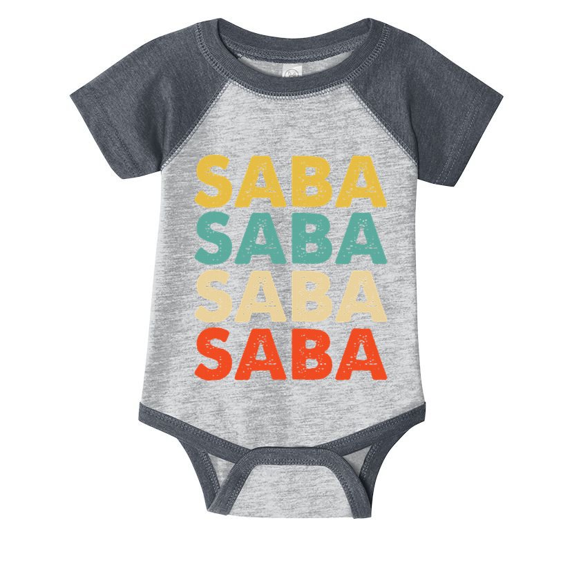 Saba Name Infant Baby Jersey Bodysuit