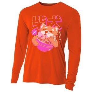 Shiba Noodles Cooling Performance Long Sleeve Crew