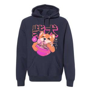 Shiba Noodles Premium Hoodie