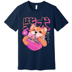 Shiba Noodles Premium T-Shirt