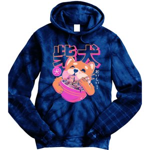 Shiba Noodles Tie Dye Hoodie