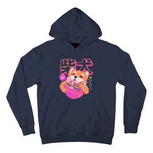 Shiba Noodles Tall Hoodie