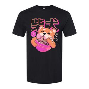 Shiba Noodles Softstyle CVC T-Shirt