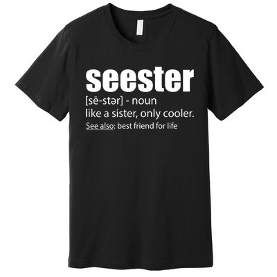 Seester Noun Seester Definition Premium T-Shirt